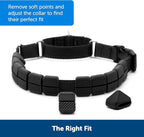 PetSafe Soft Point Training Collar - Comfortable No-Pull Adjustable Quick-Release Collar with Removable Soft Rubber Points - Pain-Free Training for Better Leash Manners - Medium - Black