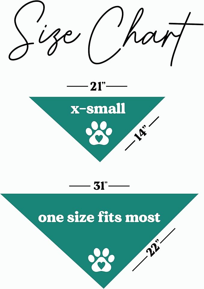 Game Day Dog Bandana | 100% Cotton Adjustable Triangle | Made in USA | Baseball| Sports | Biggest Fan | Game Day | Teal, One Size (1054)