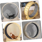 IMIKEYA Cat Wheel Replacement Pads - Soft Carpet for Cat Treadmill Wheel - Replacement Mat for Indoor Cats to Enhance Exercise and Training Experience