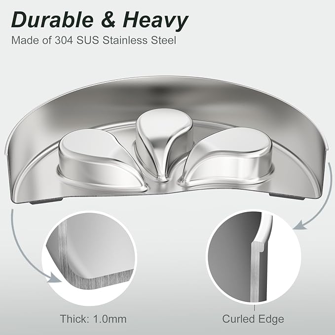 Slow Feeder Dog Bowl-3.5Cups for Large Breeds, Food Grade 304 Stainless Steel Dog Bowls with Non-Slip Base, Maze Pet Dish to Slow Down Eating, Dishwasher-Safe [2Pack]