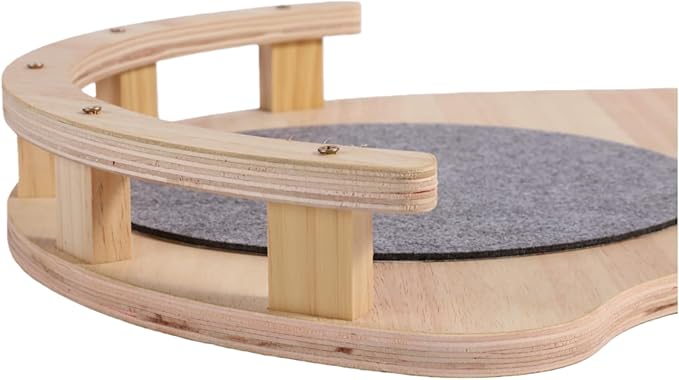 SHENGOCASE Cat Tree Tower Accessories Platform Perch, 17.3 x 23.6 Inches, Extra Large Replacement Bed with Mat for Floor to Ceiling Cat Tree