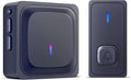BN-LINK Wireless Doorbell, Waterproof Door Bell Easy Installation, 1000Ft Range, Adjustable Volume& 58 Chimes, LED Flash, Perfect for Homes, Offices, Classroom, Apartments (Black)