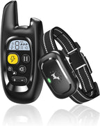 Dog Shock Collar with Remote Control- Training Collar for Small Medium Large Dogs, Electric Collar for Dogs Training Rechargeable, E Collar with Beep, Vibration & Shock-Lock Keypad