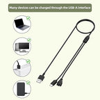 Dog Shock Collar Charger Replacement for Jugbow/Delupet/Yawpet Training Collar,2-in-1 USB C and Magnetic Charging Cable for Dog Collar and Remote Control