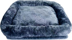 SHENGOCASE Cat Tree Tower Accessories Replacement Parts Top Cushion Bed Cover for Cat Perch with Elastic Band (11.8" x 11.8", Grey)