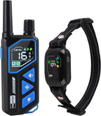 Remote Dog Training Collar Rechargeable IPX7 Waterproof with Beep Vibration & LED Flash Modes 3300ft Range for Small Medium Large Dogs