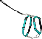 PetSafe 3-in-1 Harness - Comfortable Easy-Walk Dog Chest Harness with Front Leash Attachment to Reduce Pulling, Choking & Gagging - Dog Obedience Gear - Large- Teal