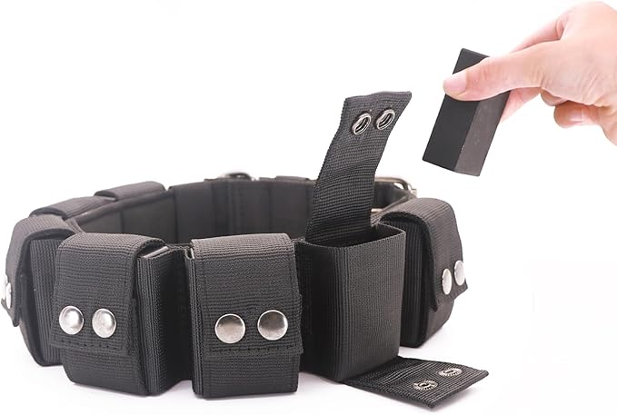 Tactical Weighted Dog Collar - Weights for Training & Exercise - Small, Medium, Large Dogs