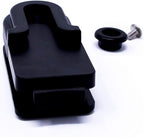 Educator Belt/Saddle/Purse Quick-Release Transmitter Holder for Educator Remote Dog Training Collars,Black
