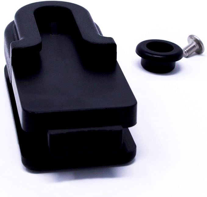 Educator Belt/Saddle/Purse Quick-Release Transmitter Holder for Educator Remote Dog Training Collars,Black