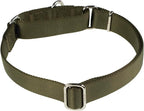 Hyhug Martingale Collar for Dogs Small Green |Escape - Proof Heavy Duty Nylon Durable No Buckle, Ideal for Training & Daily Walks