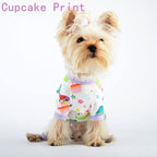 Dog Pajamas for Small Dogs Boy Girl, Dog Clothes Tiny Chihuahua Yorkie Spring Summer Shirt, Cute Puppy Outfit Pjs Jumpsuit Cat Onesie Apparel Pet Clothes