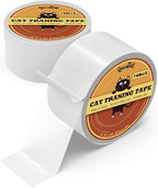 Cat Scratch Tape 1 Roll Cat Furniture Protector Tape Clear Double Sided Tape Cat Repellent Tape for Effective Scratch Control 2.5in×21.87yards
