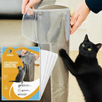 Cat Scratch Furniture Protector for Couches, Couch Arm Covers, Anti-Scratch Furniture Protector for Leather Couch, Cat Deterrent, Sofa Arm Covers, Couch Corner Protector - Model 1b