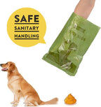 Dog Poop Bag Biodegradable Scented: Leak Proof Dog Waste Bags With 1 Dispenser, 18 Rolls Refills Poop Bags -450 Counts