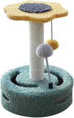 Cat Tree Cute, Cat Tower for Indoor Cats with Fluffy Balls, 14 Inches Cute Pink Cat Tree, Modern Small Cat Tree, Simple Cat Tree for Indoor Cats