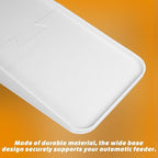 Pet Feeder Ramp Compatible with Petlibro One RFID Feeder, 4 Inch Elevated Incline Stand to Prevent Food Jams, Made Stabilizing Base Food Dispensing Aid