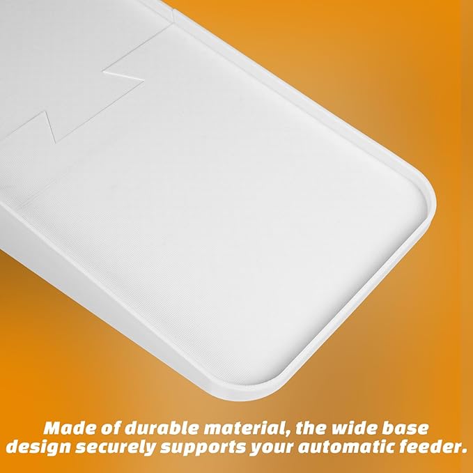 Pet Feeder Ramp Compatible with Petlibro One RFID Feeder, 4 Inch Elevated Incline Stand to Prevent Food Jams, Made Stabilizing Base Food Dispensing Aid