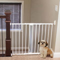 MyPet ClearPath Wide Staircase & Hallway Pet Gate with Hardware Mount. 31" Tall, 28.7"-47.9" Wide.