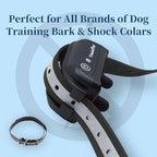 Universal 27 ½” X ¾” Replacement Band Strap for Dog Training Collar - Adjustable Waterproof TPU Remote E-Collar, Static/Vibration Shock Trainer.