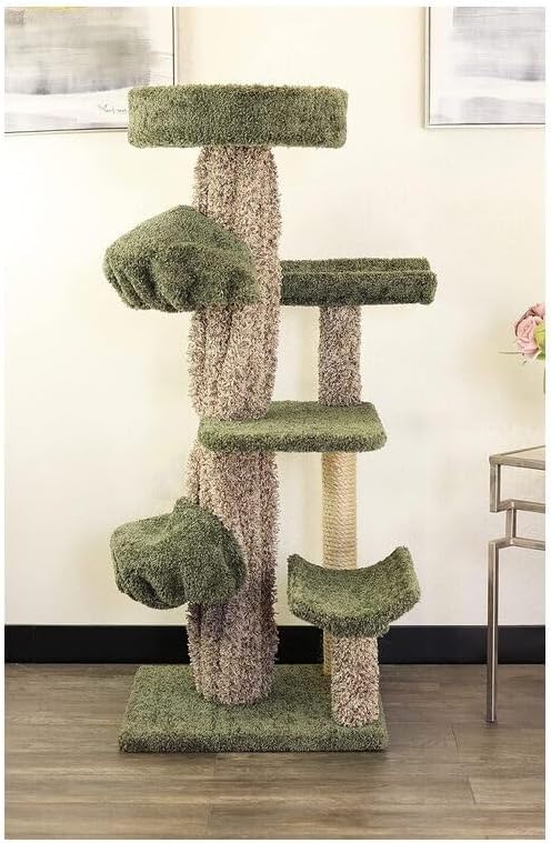 Cat Tree with Scratching Posts & Perches - Indoor Cat Gym