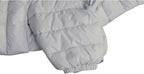 LoveLongLong Dog Coat - Warm & Waterproof Dog Jacket, Zippered & Adjustable, Reflective, Off White, Sizes S, M, L