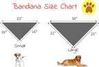 Elegant little tail Dog Bandanas - 1Pack Lucky Colver Pet Gift Washable Dog Scarf Holiday Girl Boy Square Dog Bib Kerchief Scarf Adjustable Pet Bandana for Small Medium Large Dogs