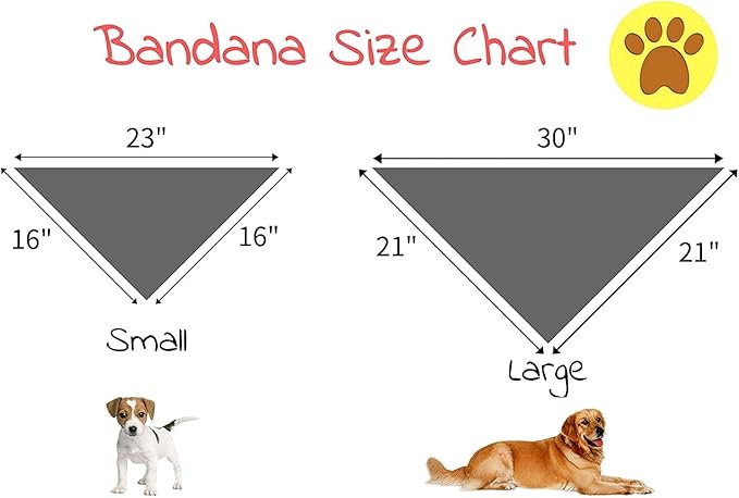 Elegant little tail Halloween Dog Bandana, Holiday Girl Boy Dog Bandanas for Small Medium Large Soft Dogs Washable Square Dog Scarf Adjustable Dog Kerchief