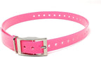 Replacement Strap for SportDOG Collars - 3/4" Wide Ultra-Durable Dog E-Collar Replacement for Training, Bark, Shock, Electric, and GPS Collars - 28" Adjustable Length SportDOG (Neon Pink-FBA)