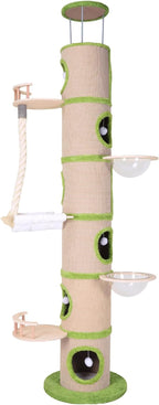 Generic Forest Large Cat Tree with Scratching Post Tall Cat Tree Tower Super Large Cat Tree Tower for Indoor Cats Adults