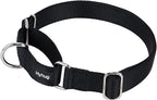 Hyhug Martingale Collar for Dogs Extra Large Black |Escape - Proof Heavy Duty Nylon Durable No Pull, Ideal for Training & Daily Walks