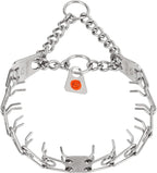Herm Sprenger Stainless Steel Prong Dog Training Collar Ultra-Plus Pet Pinch Collar No-Pull Collar for Dogs Anti Pull Training Collar Made in Germany 2.25mm x 16in Small
