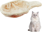 Cat Hammock Bed, 17inch Spoon-Shape Soft Plush Cat Tree Hammock, Plush Covered Cat Bed, Scratch-Proof Cat Tree Replacement Parts for Cats