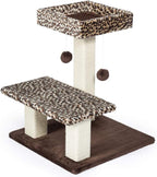 Prevue Pet Products Kitty Power Paws Leopard Terrace Cat Tree