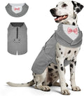 Supet Dog Tuxedo and Bandana Set with Bow Tie, Formal Outfit for Wedding Birthday Party Graduation Valentines, Pet Suit Clothes for Large Medium Small Dogs (Grey, 2XL)
