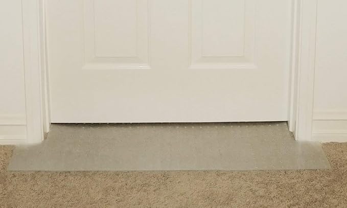 KittySmart Carpet Scratch Stopper-Stop Cats from Scratching Carpets at Doorways Instantly-PRECUT to Fit Your Door-Requires No Cutting or Modification-5 Year Warranty-Patented