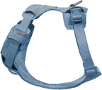 Ruffwear, Front Range Flex Dog Harness, Engineered Knit Construction for Ultimate Fit and Mobility, Lightweight Flexible Everyday Harness with Dual Leash Clips, Polar Blue, XXX-Small