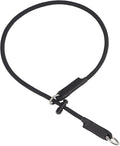 Martingale Dog Collar, 5/16” High-Strength Nylon Rope Slip Collar with Spring-Loaded Adjustable Stopper for Small, Medium & Large Dogs(Black, 30 inch)