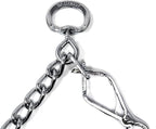 Herm Sprenger Pet Supply Imports Chrome Plated Training Collar with Quick Release Snap for Dogs, X-Large, 4mm, 24-Inch