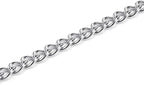 Mogoko Stainless Steel Dog Choke Chain Collar, Puppy Metal P Chain Slip Collar Pet Training Walking Choker(2.0mm;14.0 Inch)