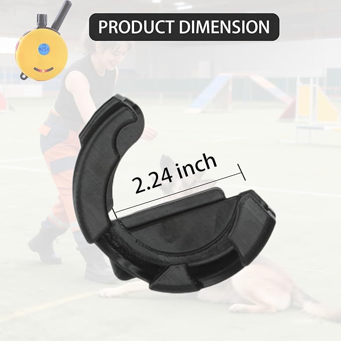 Protective Case with Belt Clip for Mini Educator ET-300 E Collar, Replacement Cover for E Collar for Dogs Training Controller, Remote Control Accessories