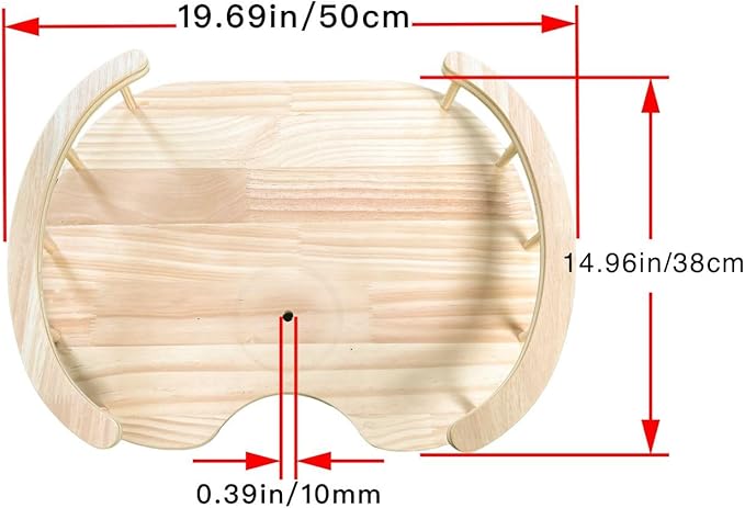 Floor-to-Ceiling Cat Tree Lookout Platform, Cat Tower Replacement Part, Fits Cat Trees, Size 19.69×15.75 Inches
