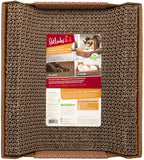 Petlinks Scratcher's Choice+ Cradle Catnip-Infused Corrugate Cat Scratcher & Lounge, 16" L X 4" W X 14" H