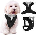 AVERYDAY Dog Tuxedo for Wedding Outfit, Dog Suit and Tie Costumes for Birthday, Halloween, Cosplay, Christmas Party, Pet Formal Wear with Bowtie, Tux for Small Dogs, Chihuahua, Bichon, Maltese, Cats