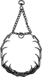 Herm Sprenger Prong Collar for Dogs Training – Quick Release Buckle & Swivel Ring for Easy Use – Made of Durable Steel Chrome Plated in Germany– 3.2mm Prongs for Large Dogs with 20-26" Neck