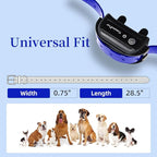 Universal 27 ½” X ¾” Replacement Band Strap for Dog Training Collar - Adjustable Waterproof TPU Remote E-Collar, Static/Vibration Shock Trainer, Fits Most Bark Control Devices
