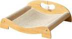 Sisal Cat Scratcher Bed for Indoor Cats, Hammock for Scratching Pad Cat, Extra-Large Sisal Scratching Post Furniture for Cat Lounger & Sleep & Scratch, 60 x 52 x 20cm