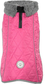 Fragralley Dog Winter Coat, Waterproof Windproof Reflective Fleece Jacket with Harness Hole, Warm Snow Vest for Small Medium Large Dogs, Ideal Gifts