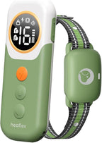 Dog Training Collar, Beep, Vibration, and Shock Modes for Effective Training. Waterproof Dog Training Collar with Security Lock, for Small Medium Large Dogs (Green)