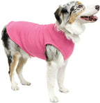 Gooby - Stretch Fleece Vest, Pullover Fleece Vest Jacket Sweater for Dogs, Pink, 3X-Large